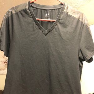 Armani Exchange V Neck T Shirt